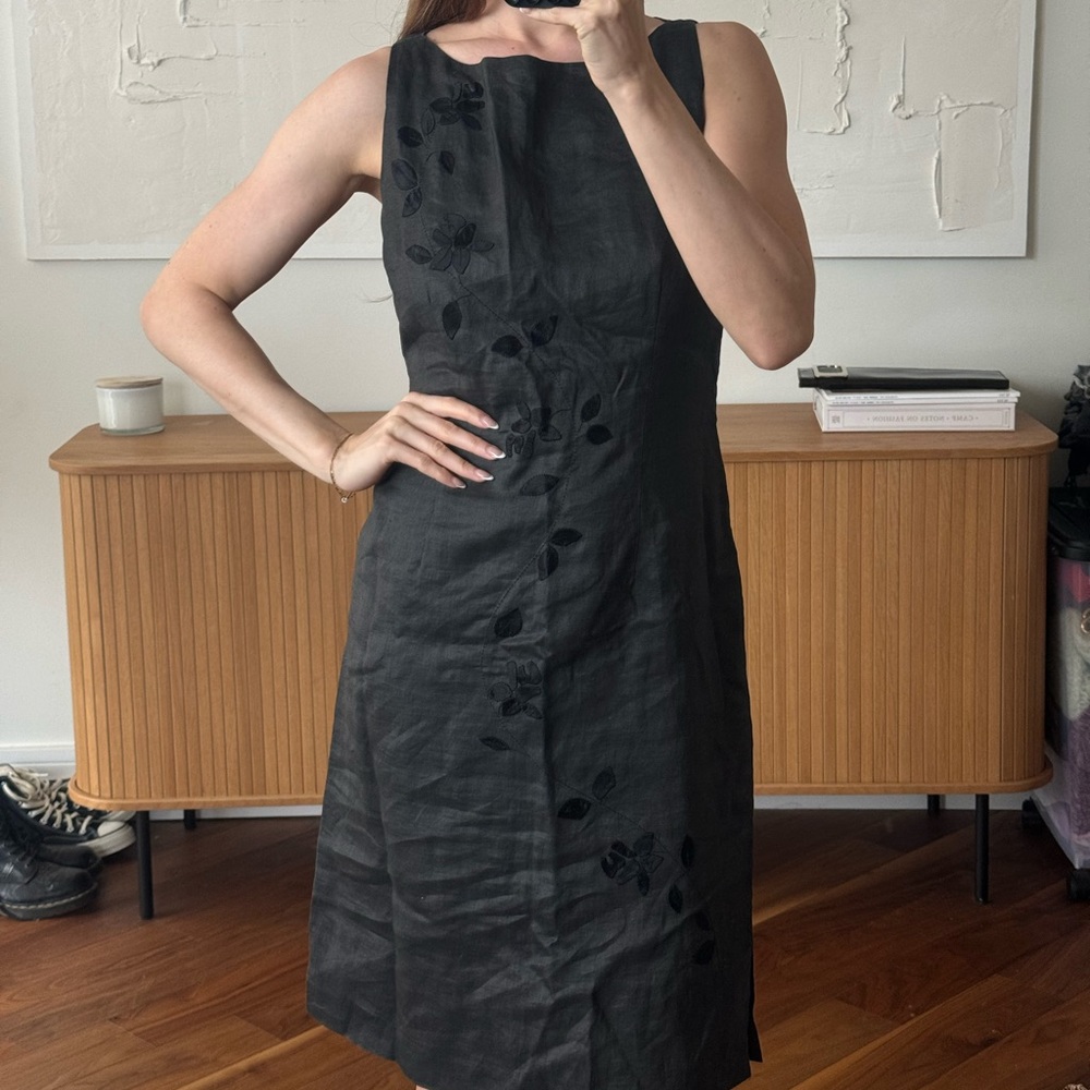 Como linen dress